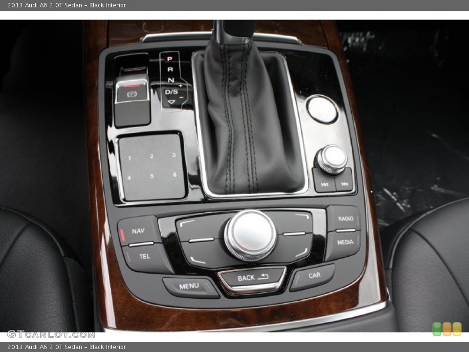 Black Interior Controls for the 2013 Audi A6 2.0T Sedan #79109010