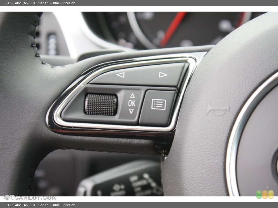 Black Interior Controls for the 2013 Audi A6 2.0T Sedan #79109088