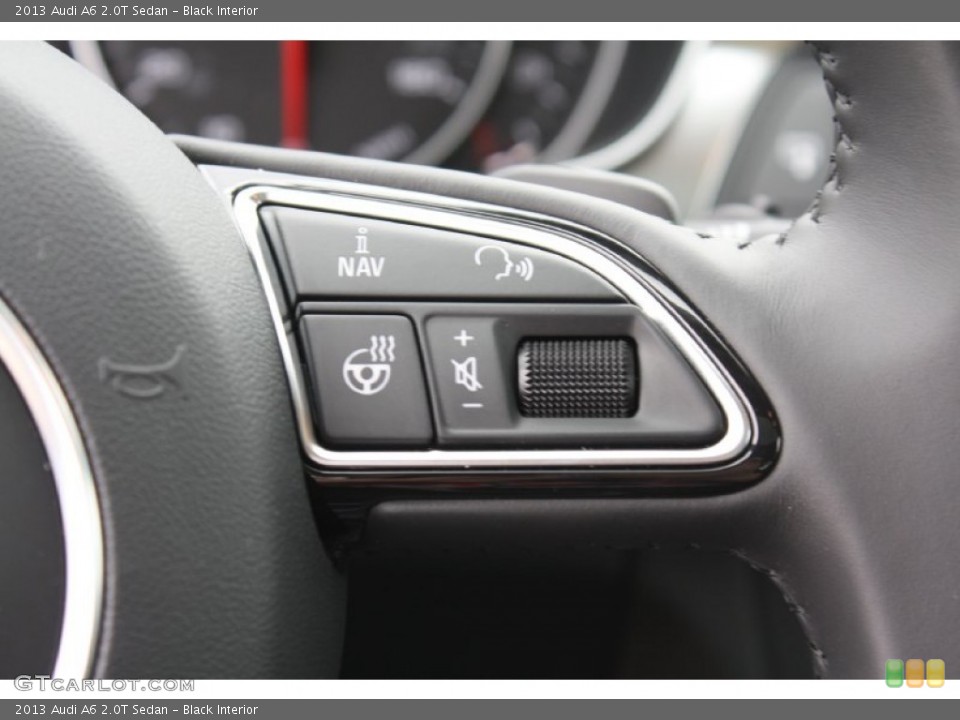 Black Interior Controls for the 2013 Audi A6 2.0T Sedan #79109103