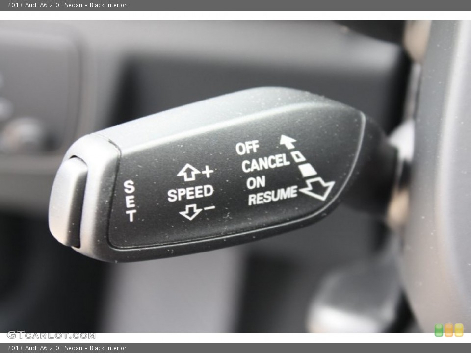Black Interior Controls for the 2013 Audi A6 2.0T Sedan #79109124