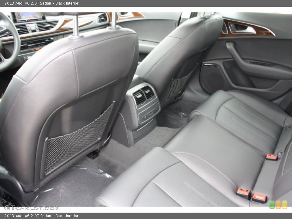Black Interior Rear Seat for the 2013 Audi A6 2.0T Sedan #79109172