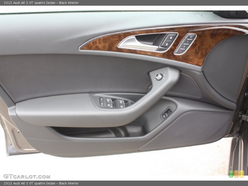 Black Interior Door Panel for the 2013 Audi A6 3.0T quattro Sedan #79109545