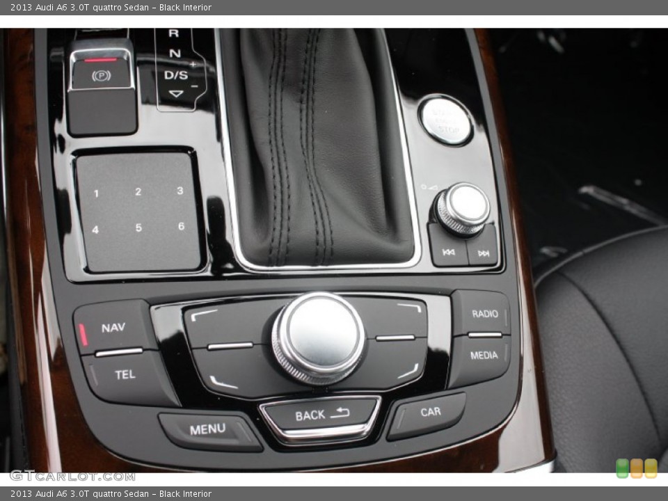 Black Interior Controls for the 2013 Audi A6 3.0T quattro Sedan #79109818