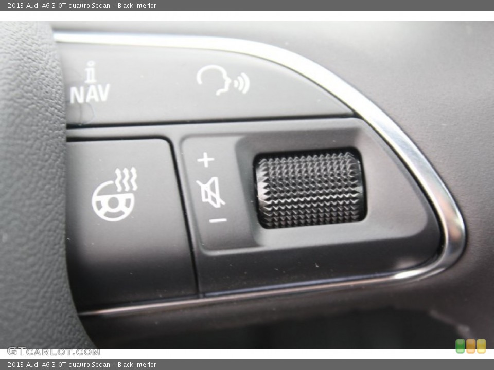 Black Interior Controls for the 2013 Audi A6 3.0T quattro Sedan #79109883