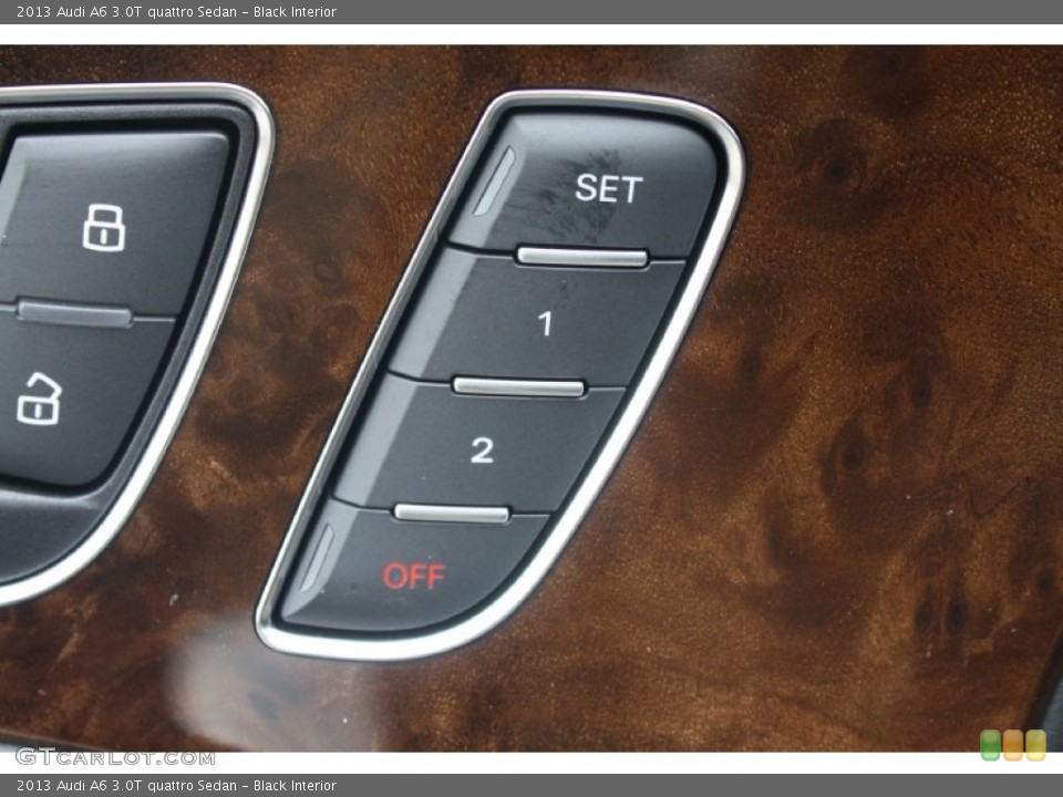 Black Interior Controls for the 2013 Audi A6 3.0T quattro Sedan #79109938