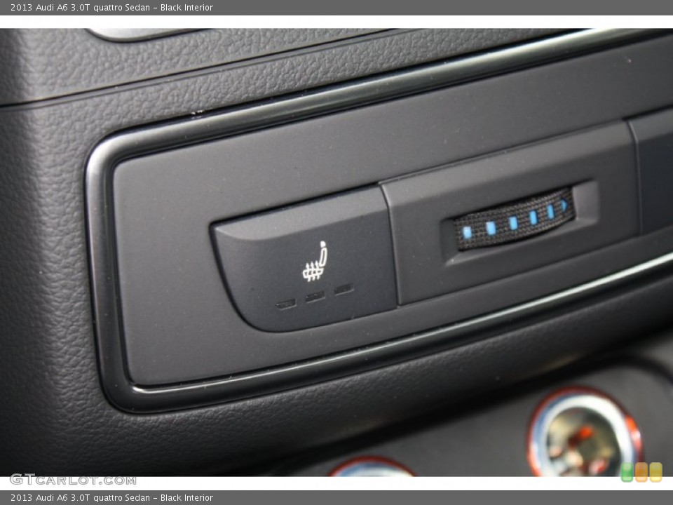 Black Interior Controls for the 2013 Audi A6 3.0T quattro Sedan #79110011