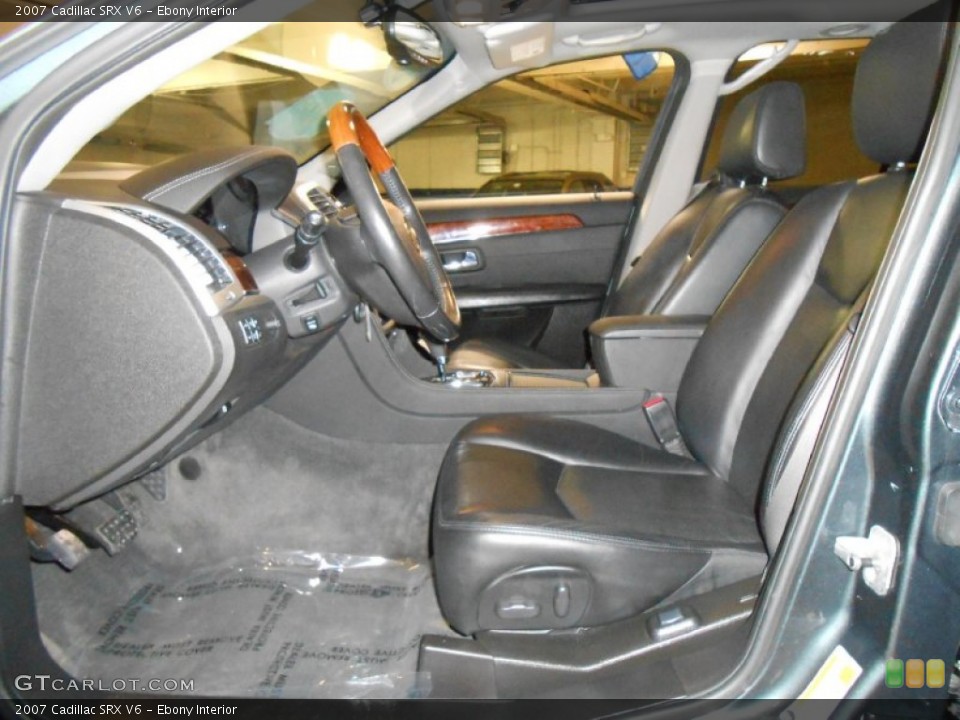 Ebony Interior Front Seat for the 2007 Cadillac SRX V6 #79110994