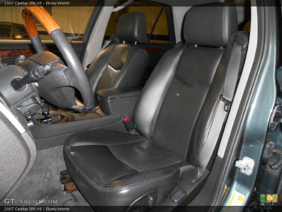 Ebony Interior Front Seat for the 2007 Cadillac SRX V6 #79111006