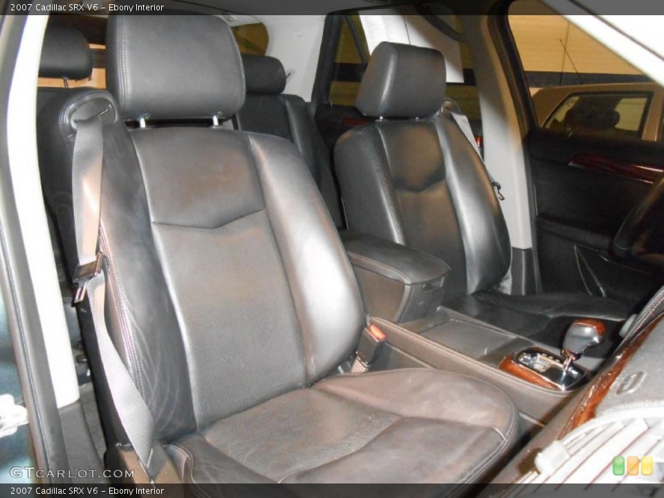 Ebony 2007 Cadillac SRX Interiors