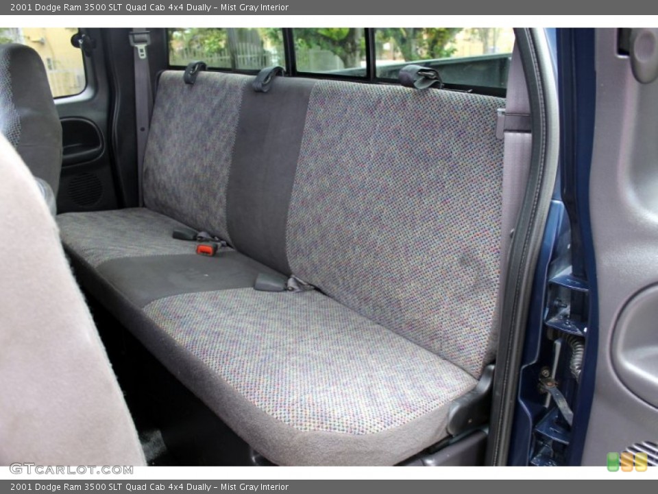 Mist Gray Interior Rear Seat for the 2001 Dodge Ram 3500 SLT Quad Cab 4x4 Dually #79113076