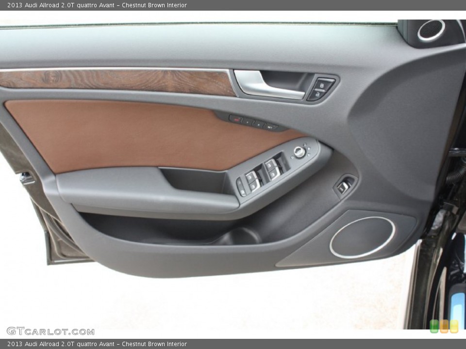 Chestnut Brown Interior Door Panel for the 2013 Audi Allroad 2.0T quattro Avant #79114185