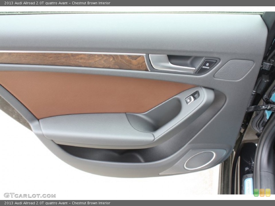 Chestnut Brown Interior Door Panel for the 2013 Audi Allroad 2.0T quattro Avant #79114501