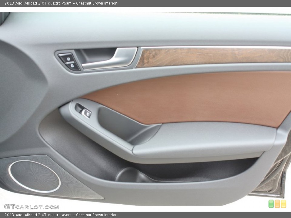Chestnut Brown Interior Door Panel for the 2013 Audi Allroad 2.0T quattro Avant #79114571