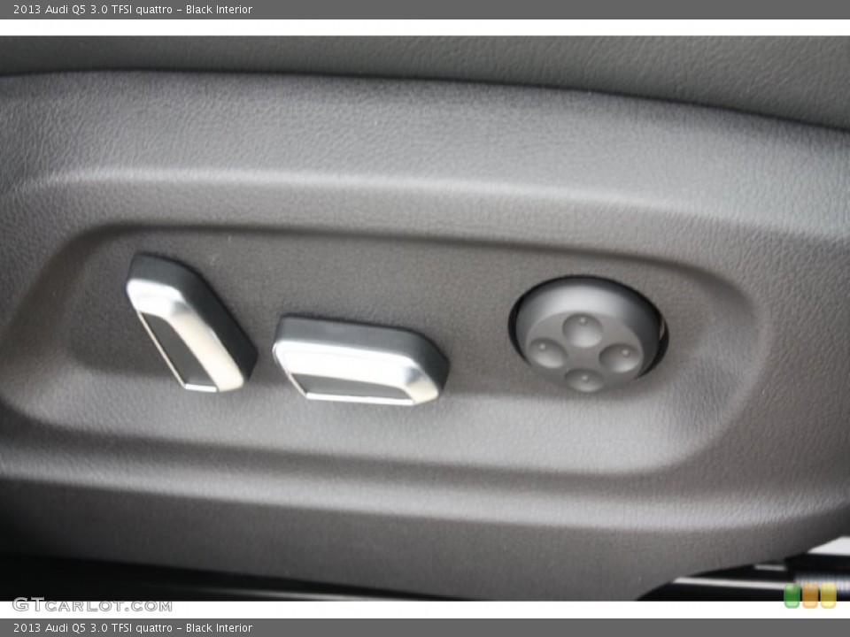 Black Interior Controls for the 2013 Audi Q5 3.0 TFSI quattro #79116207