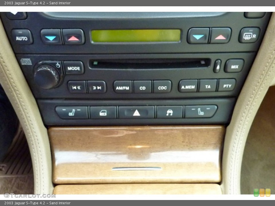 Sand Interior Controls for the 2003 Jaguar S-Type 4.2 #79116350