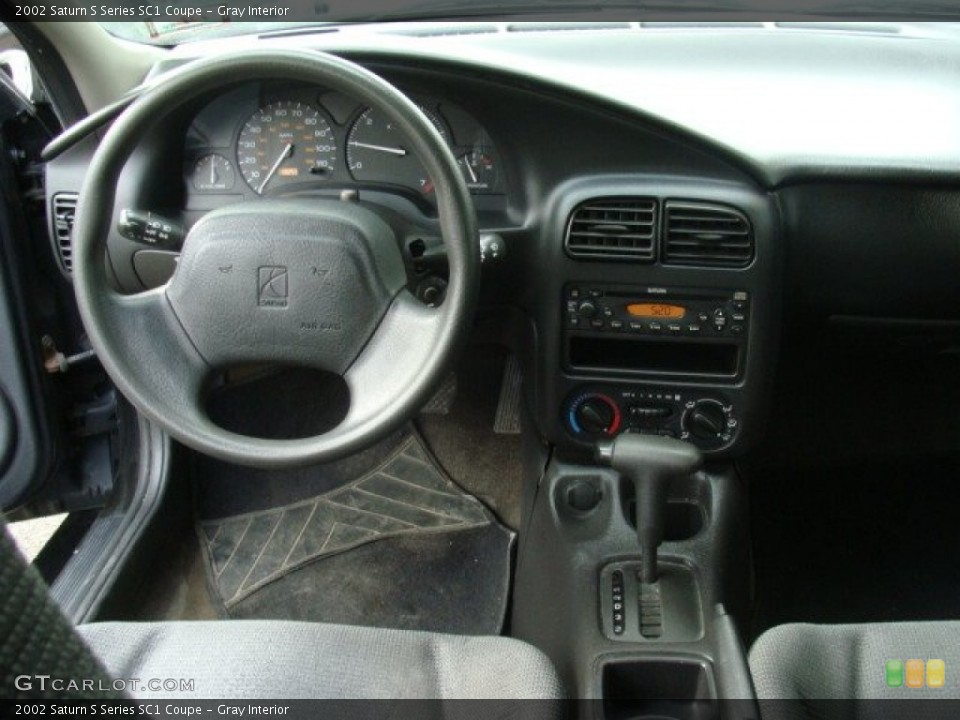 Gray Interior Dashboard for the 2002 Saturn S Series SC1 Coupe #79120120