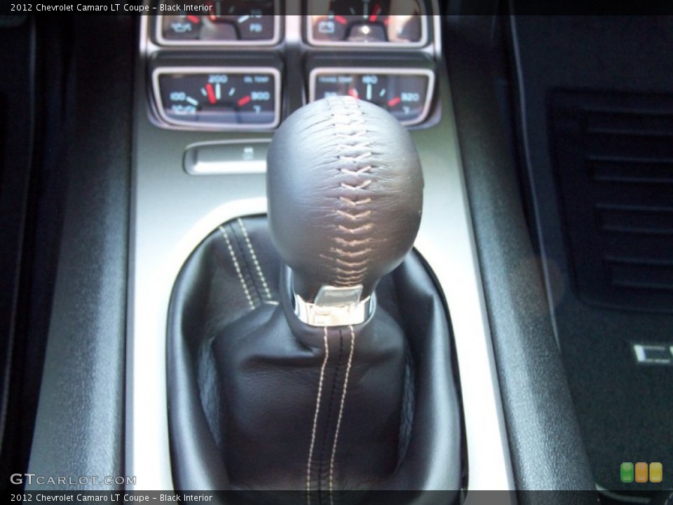Black Interior Transmission for the 2012 Chevrolet Camaro LT Coupe #79120424