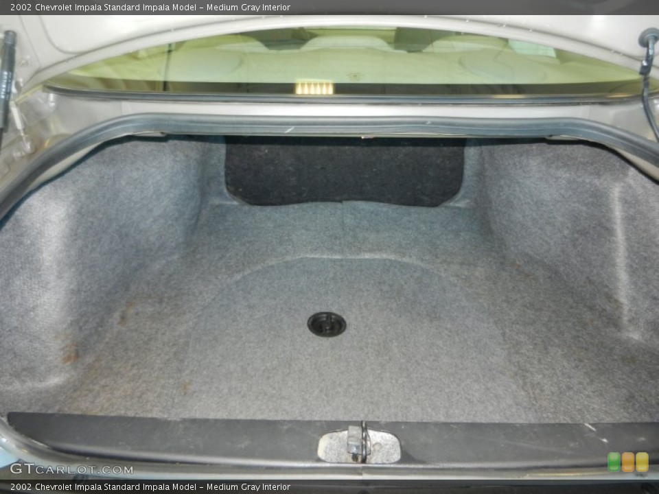 Medium Gray Interior Trunk for the 2002 Chevrolet Impala  #79121245