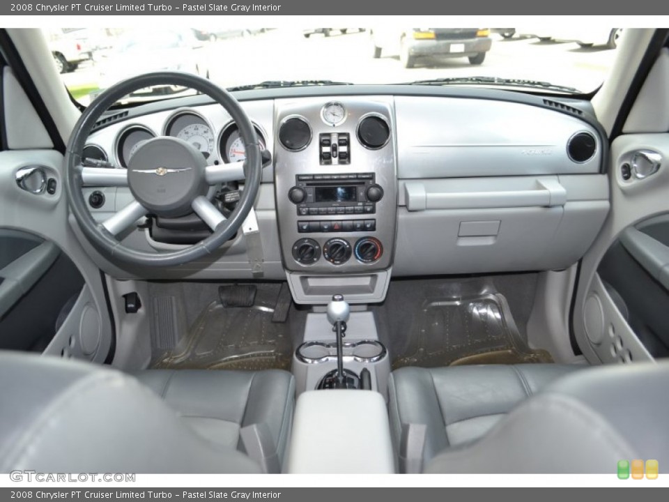 Pastel Slate Gray Interior Dashboard for the 2008 Chrysler PT Cruiser Limited Turbo #79121790