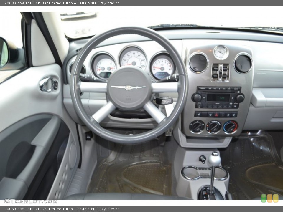 Pastel Slate Gray Interior Dashboard for the 2008 Chrysler PT Cruiser Limited Turbo #79121799