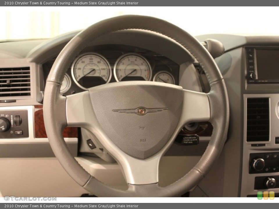 Medium Slate Gray/Light Shale Interior Steering Wheel for the 2010 Chrysler Town & Country Touring #79122499