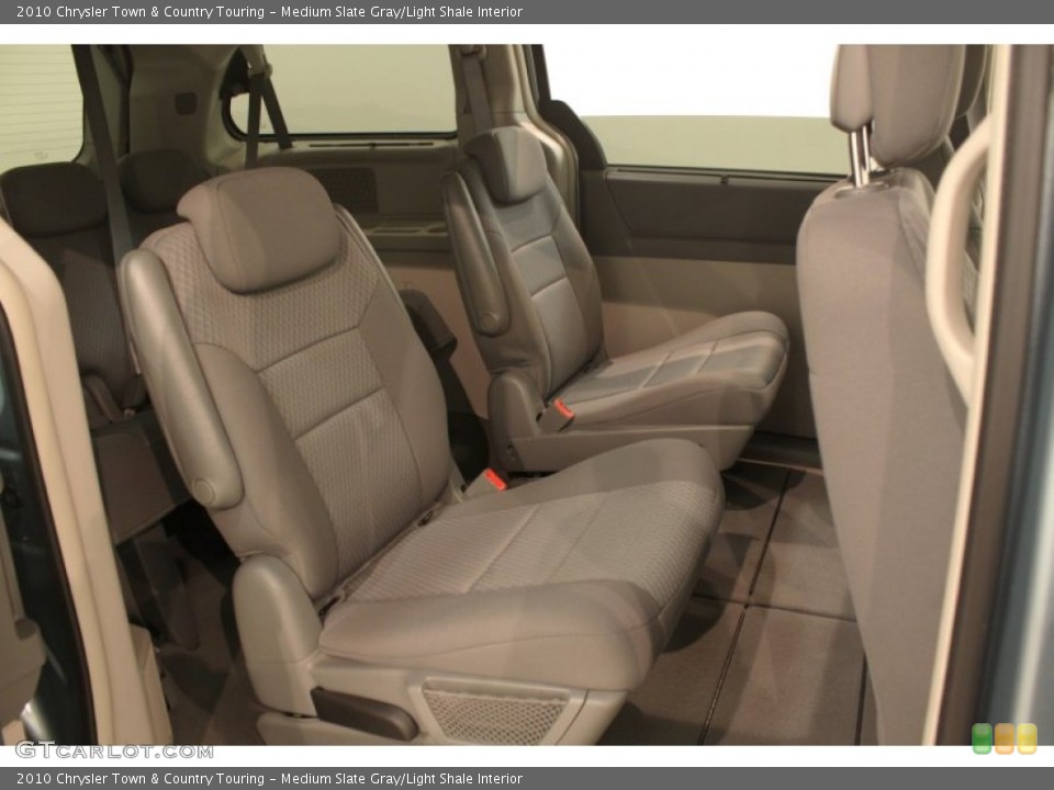 Medium Slate Gray/Light Shale Interior Rear Seat for the 2010 Chrysler Town & Country Touring #79122685