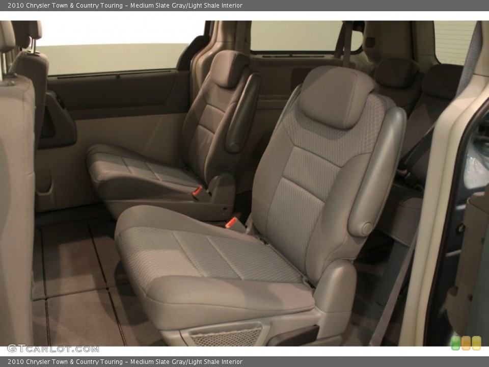 Medium Slate Gray/Light Shale Interior Rear Seat for the 2010 Chrysler Town & Country Touring #79122692