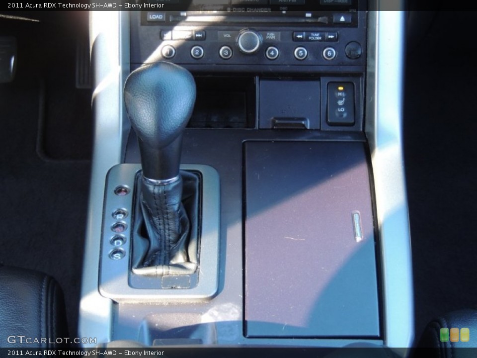 Ebony Interior Transmission for the 2011 Acura RDX Technology SH-AWD #79123201