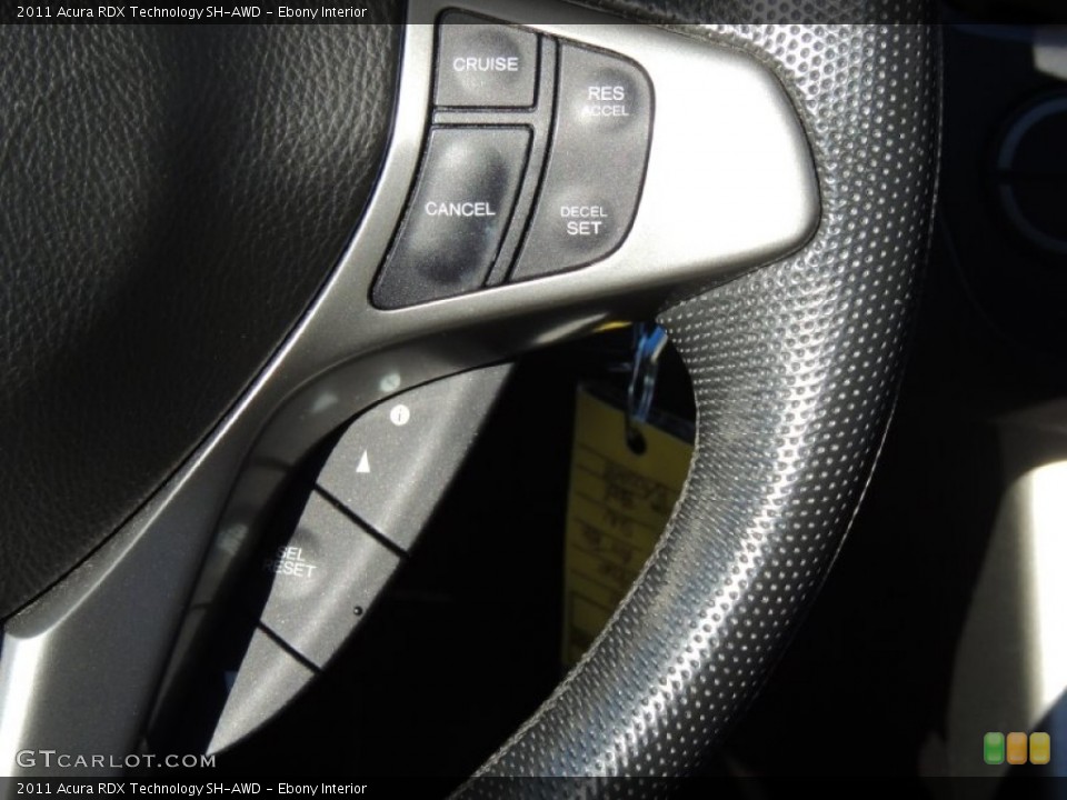 Ebony Interior Controls for the 2011 Acura RDX Technology SH-AWD #79123225