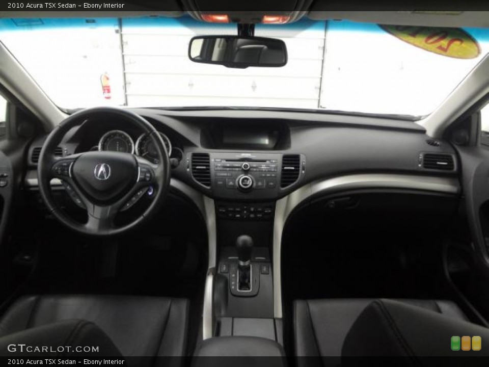 Ebony Interior Dashboard for the 2010 Acura TSX Sedan #79127343