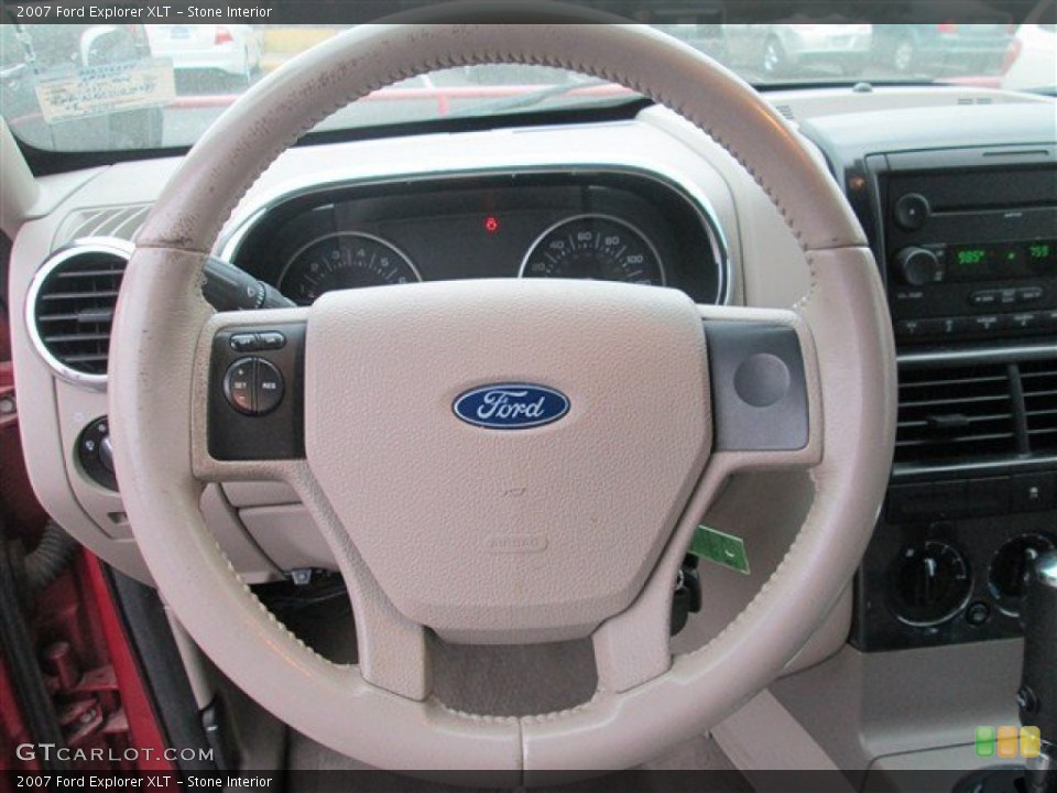 Stone Interior Steering Wheel for the 2007 Ford Explorer XLT #79127403