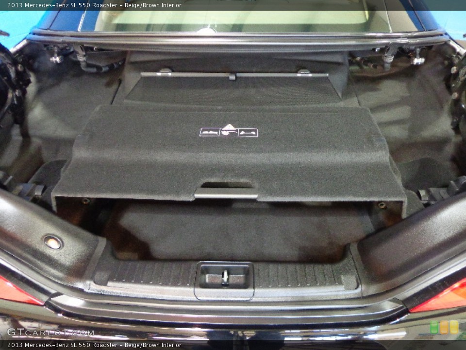 Beige/Brown Interior Trunk for the 2013 Mercedes-Benz SL 550 Roadster #79128381
