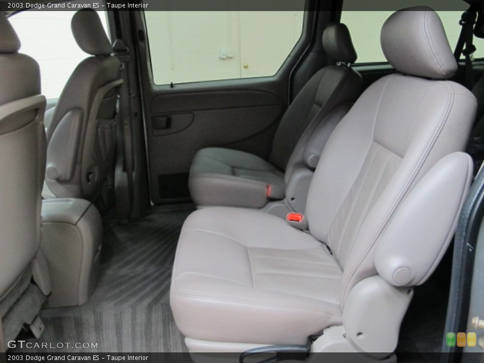Taupe Interior Rear Seat for the 2003 Dodge Grand Caravan ES #79130284