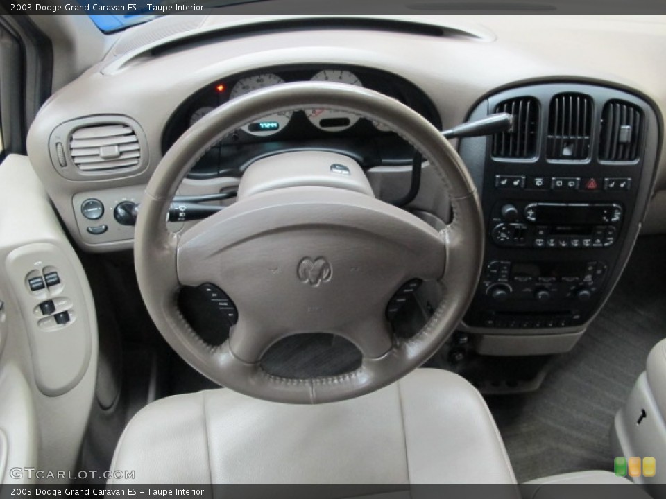 Taupe Interior Steering Wheel for the 2003 Dodge Grand Caravan ES #79130391