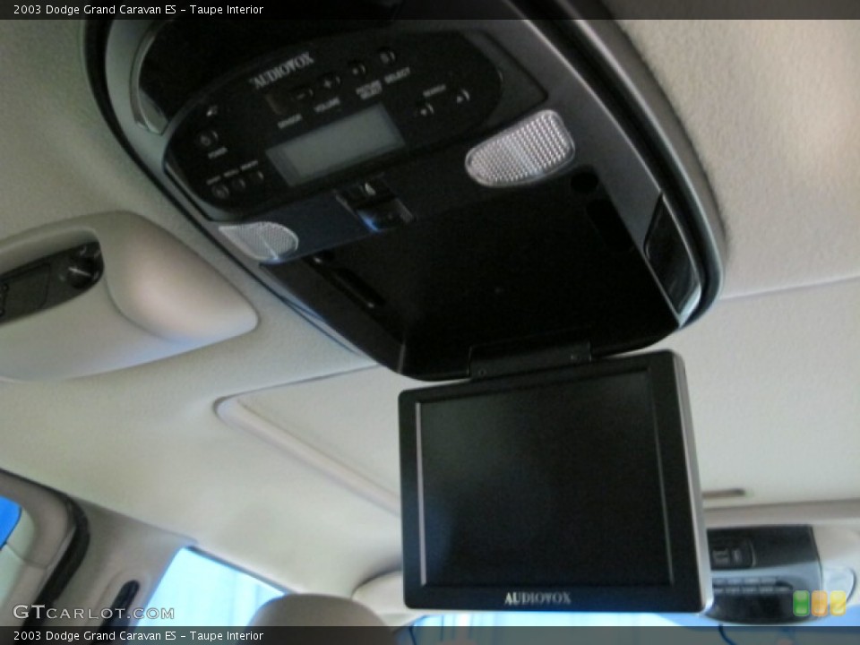 Taupe Interior Entertainment System for the 2003 Dodge Grand Caravan ES #79130472