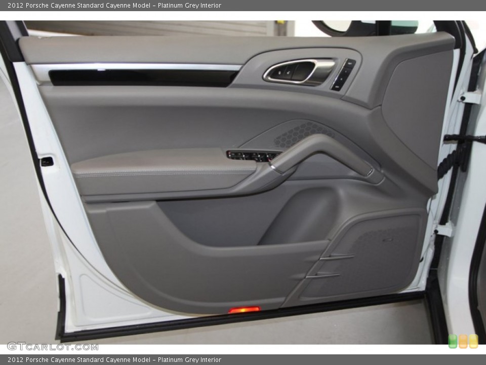 Platinum Grey Interior Door Panel for the 2012 Porsche Cayenne  #79133268
