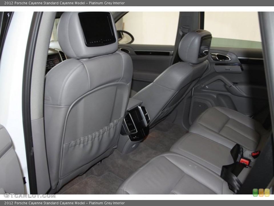 Platinum Grey Interior Entertainment System for the 2012 Porsche Cayenne  #79133328