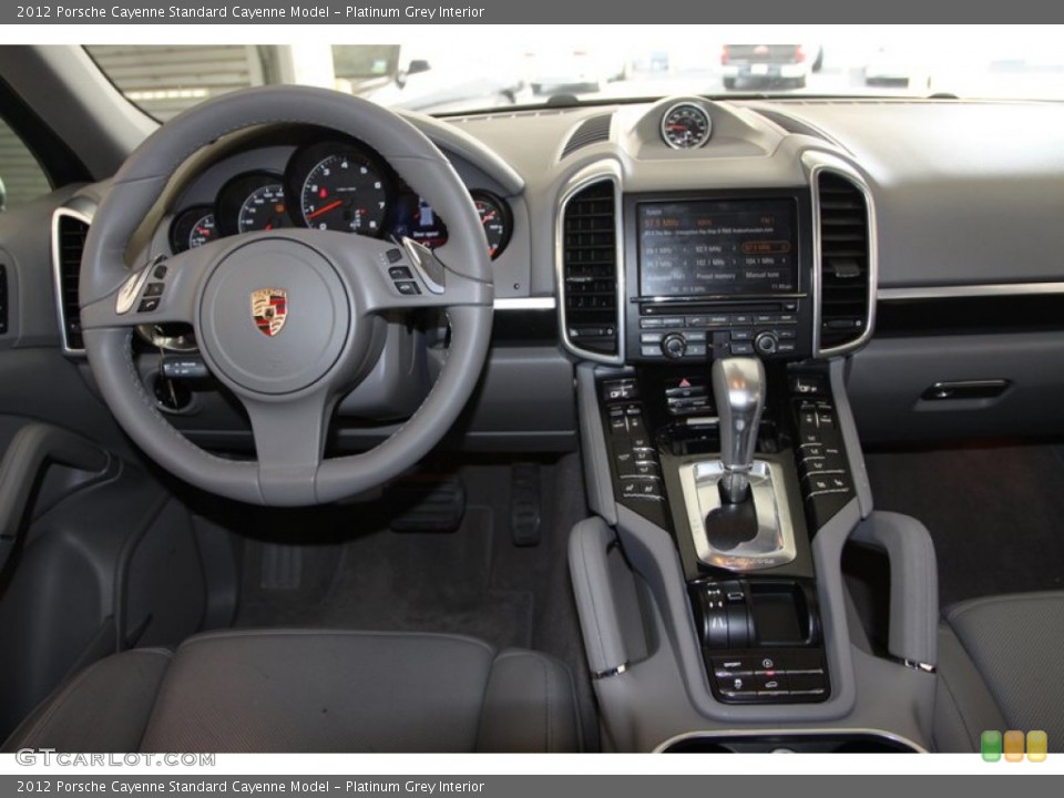 Platinum Grey Interior Dashboard for the 2012 Porsche Cayenne  #79133373