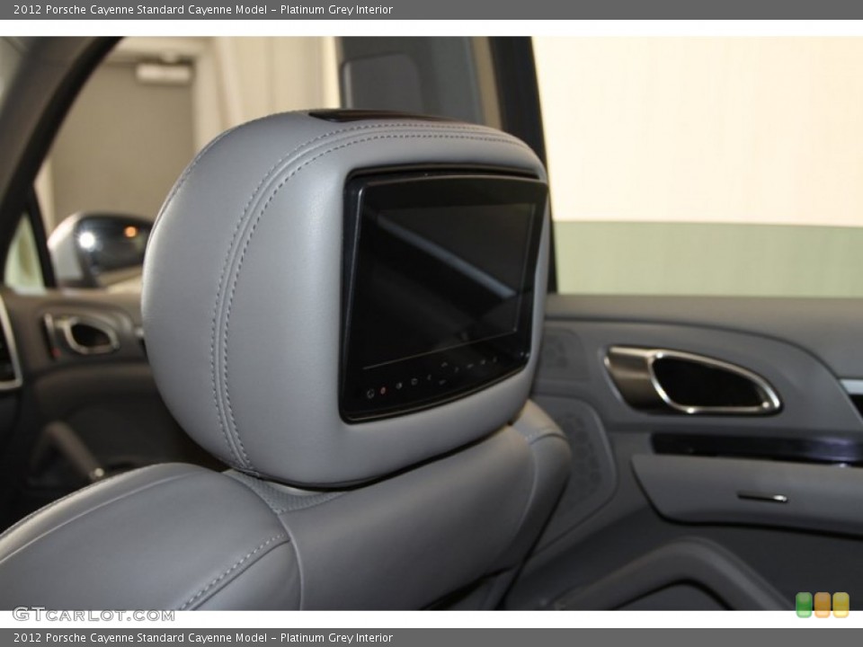 Platinum Grey Interior Entertainment System for the 2012 Porsche Cayenne  #79133418