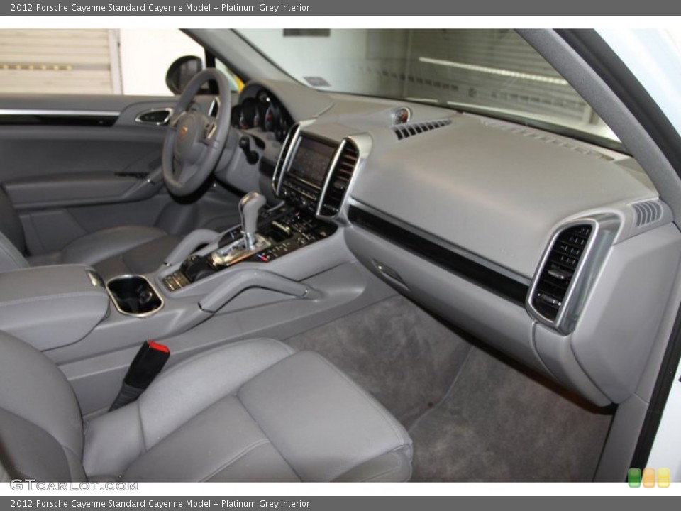 Platinum Grey Interior Dashboard for the 2012 Porsche Cayenne  #79133886