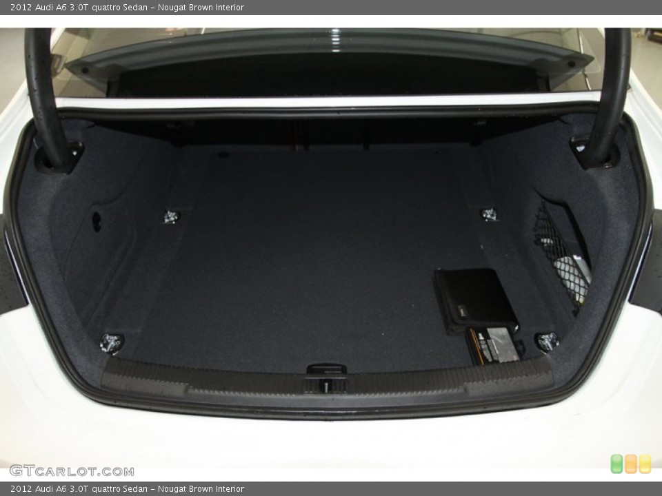 Nougat Brown Interior Trunk for the 2012 Audi A6 3.0T quattro Sedan #79134750