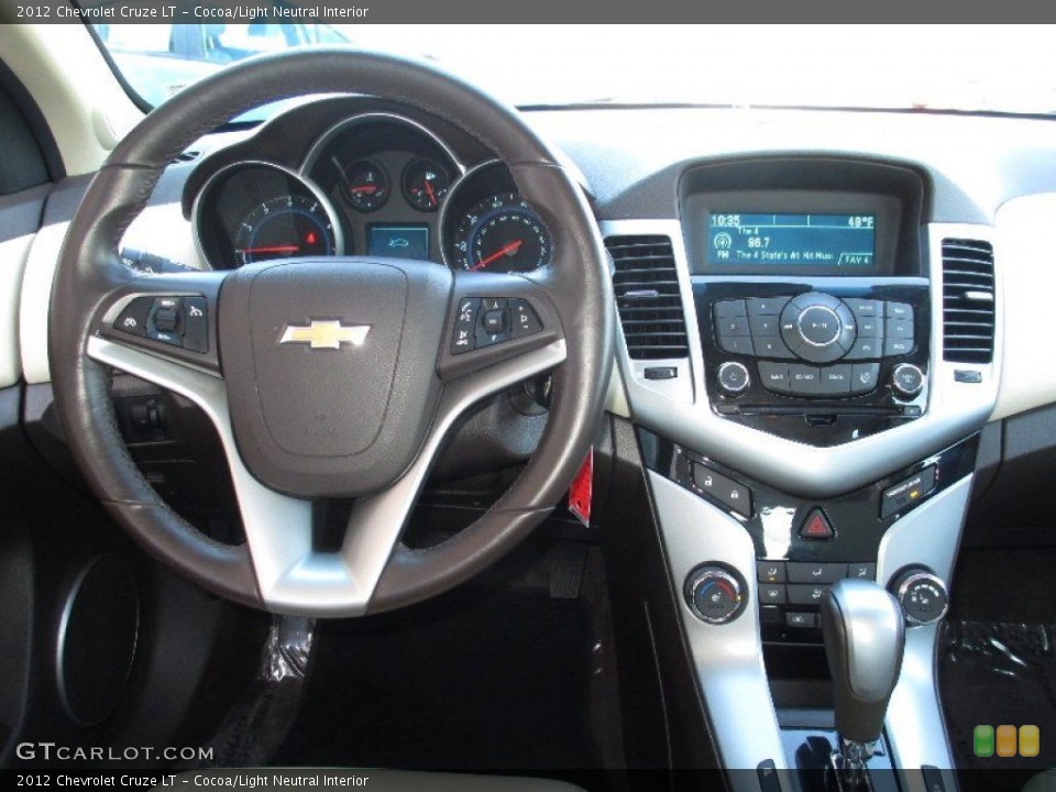 Cocoa/Light Neutral Interior Steering Wheel for the 2012 Chevrolet Cruze LT #79135650