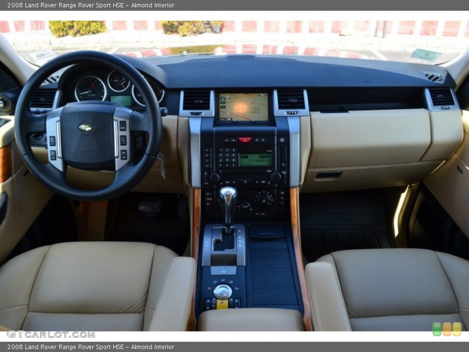 Almond Interior Dashboard for the 2008 Land Rover Range Rover Sport HSE #79137279