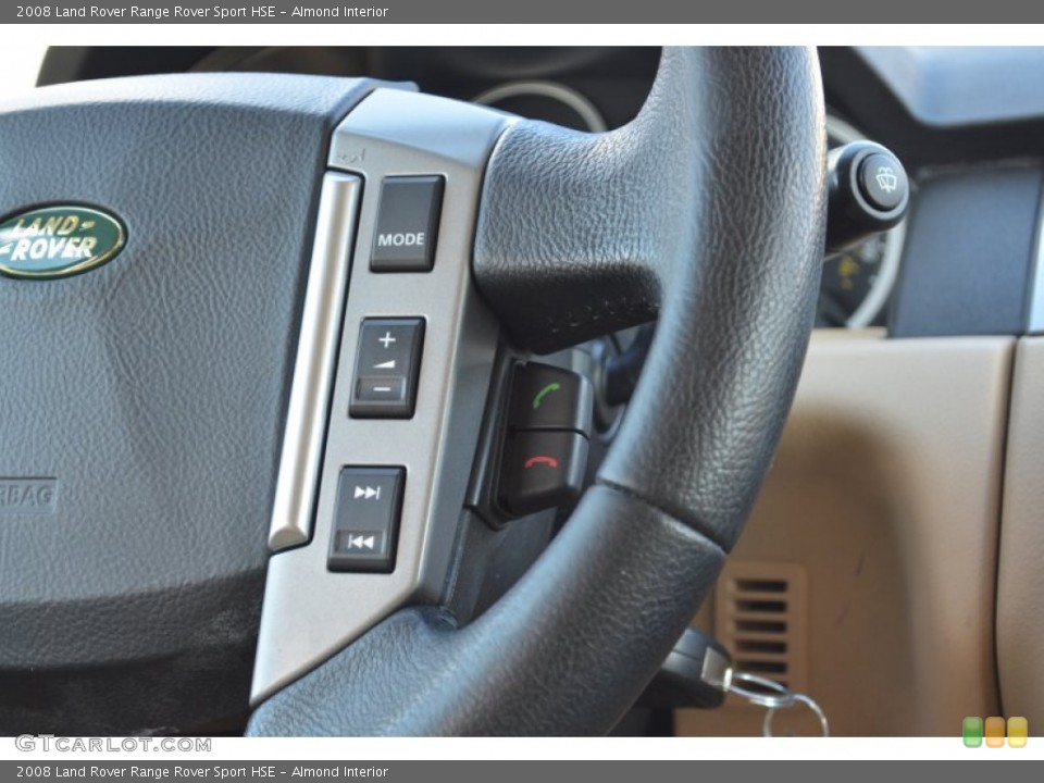 Almond Interior Controls for the 2008 Land Rover Range Rover Sport HSE #79137450