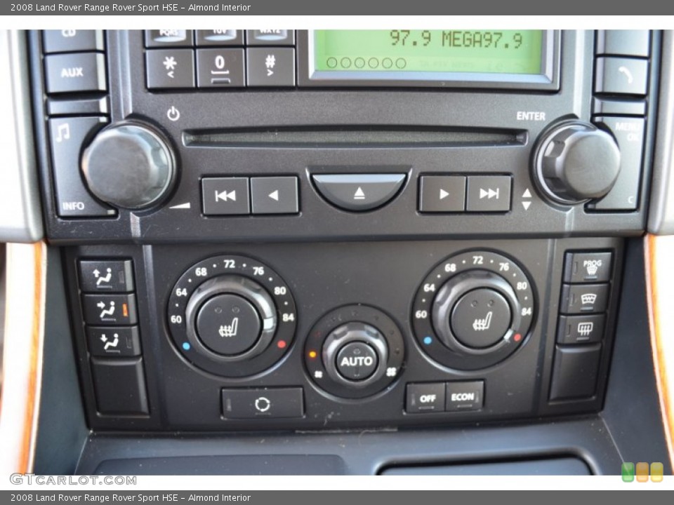Almond Interior Controls for the 2008 Land Rover Range Rover Sport HSE #79137645