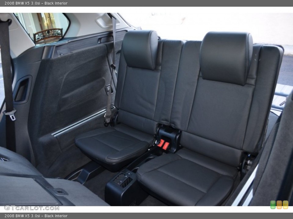 Black Interior Rear Seat for the 2008 BMW X5 3.0si #79138379