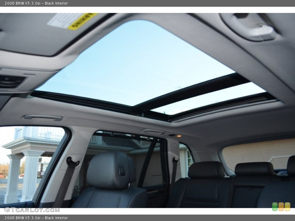 Black Interior Sunroof for the 2008 BMW X5 3.0si #79138519