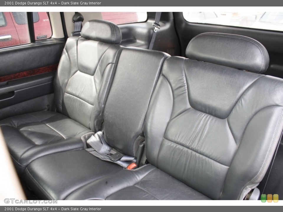 Dark Slate Gray Interior Rear Seat for the 2001 Dodge Durango SLT 4x4 #79139199