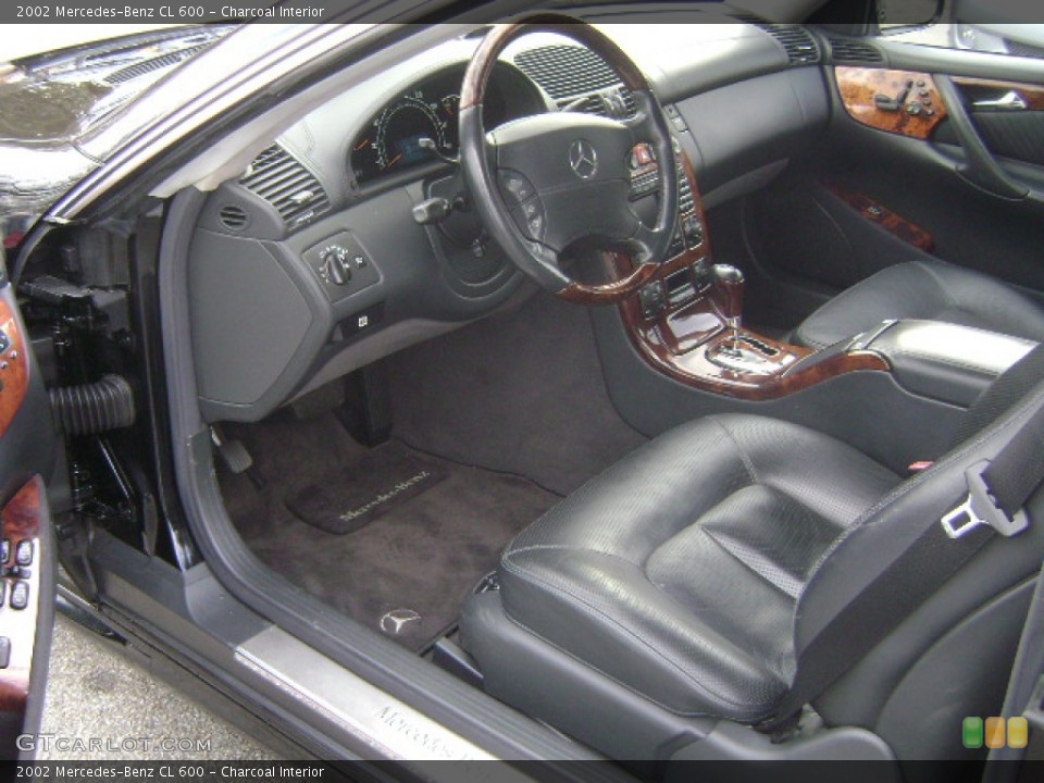 Charcoal Interior Photo for the 2002 Mercedes-Benz CL 600 #79140093
