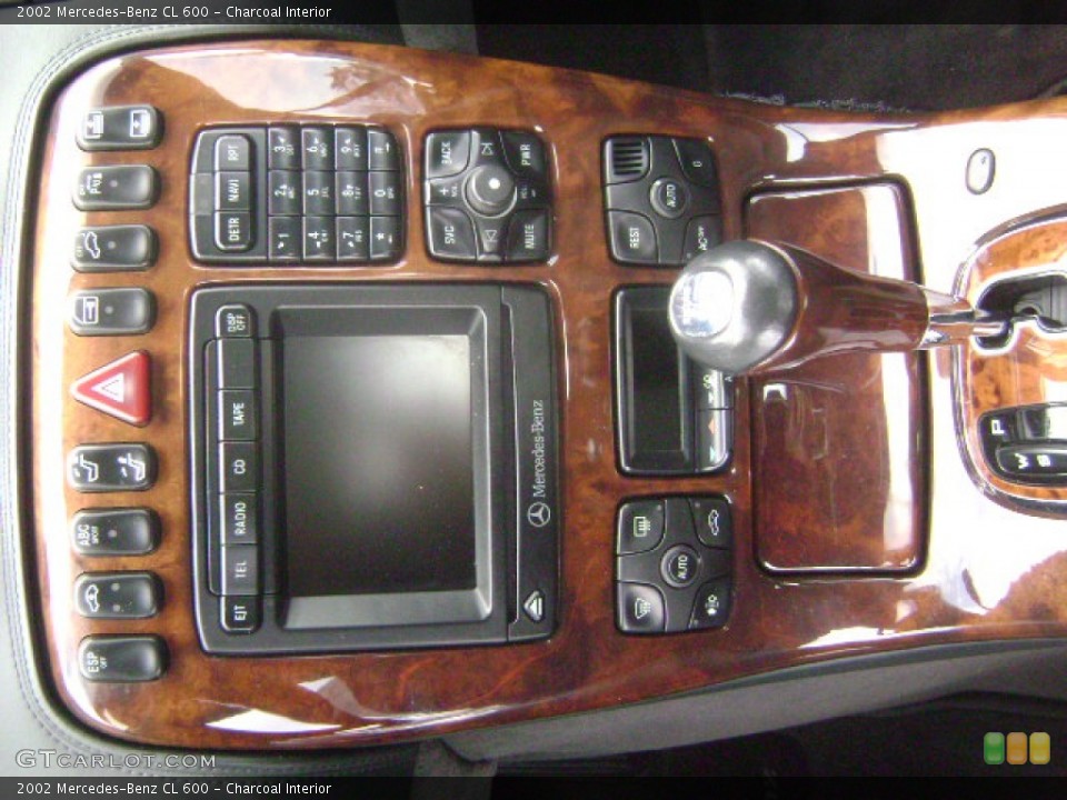 Charcoal Interior Controls for the 2002 Mercedes-Benz CL 600 #79140111